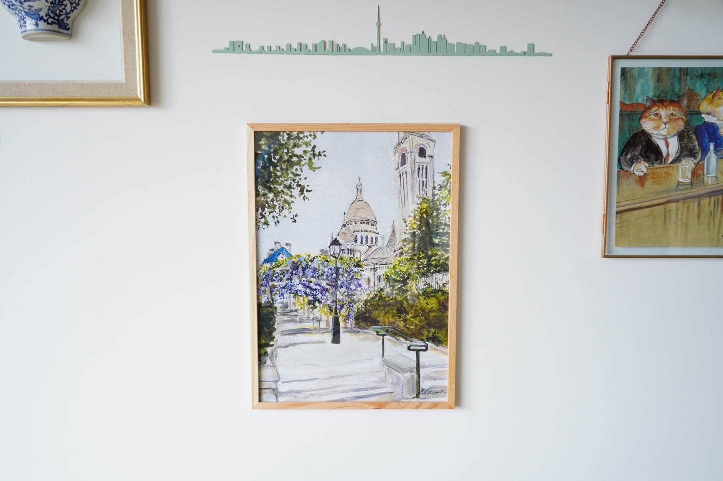 MARCH - Arielle in Paris poster (Basilique du Sacré-Cœur)