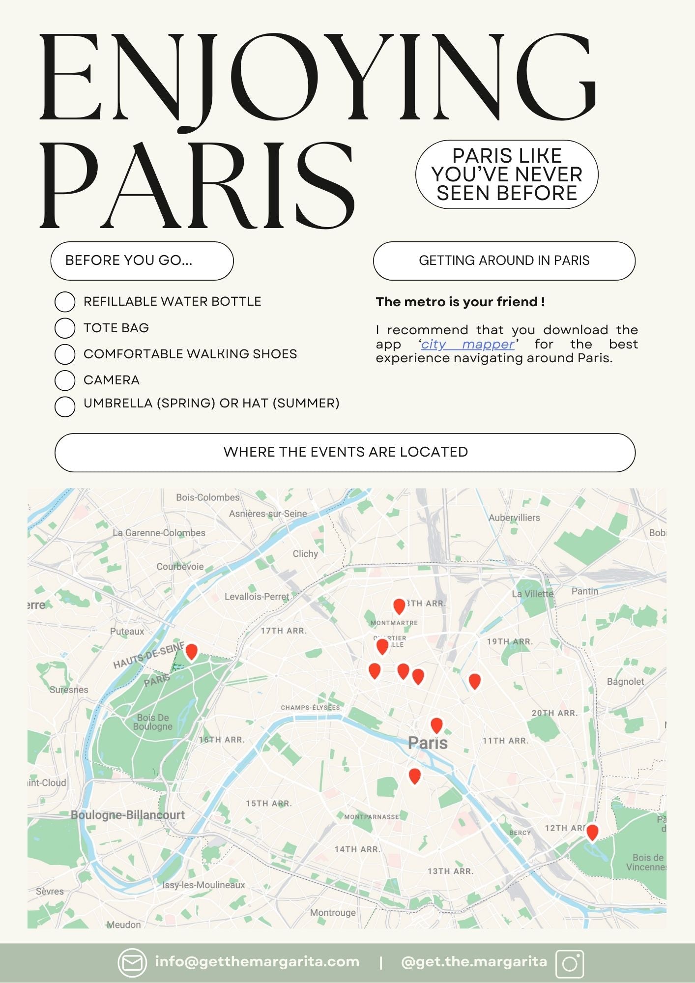 ENJOYING PARIS (10 MUST-TRY EVENTS AND ACTIVITIES)