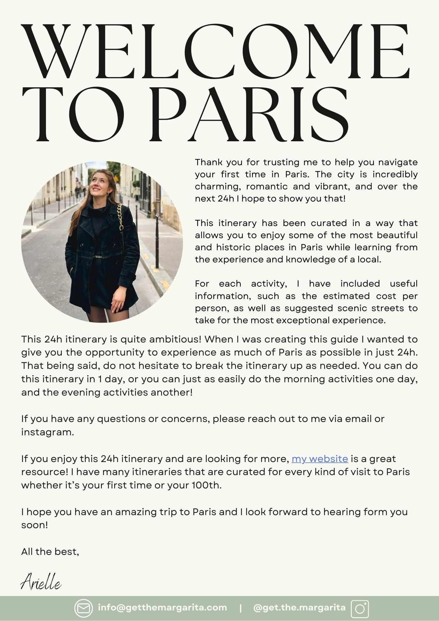 24H Paris itinerary and travel guide (First time in Paris)