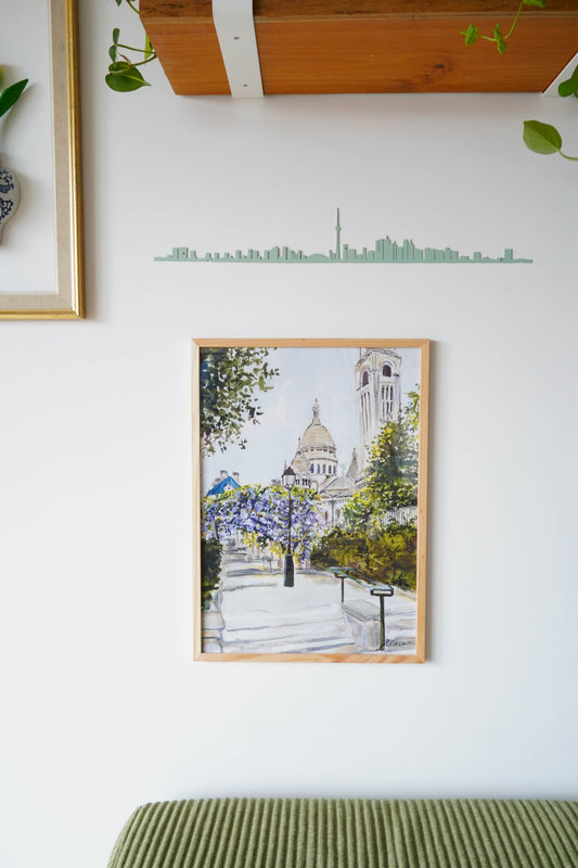 MARCH - Arielle in Paris poster (Basilique du Sacré-Cœur)