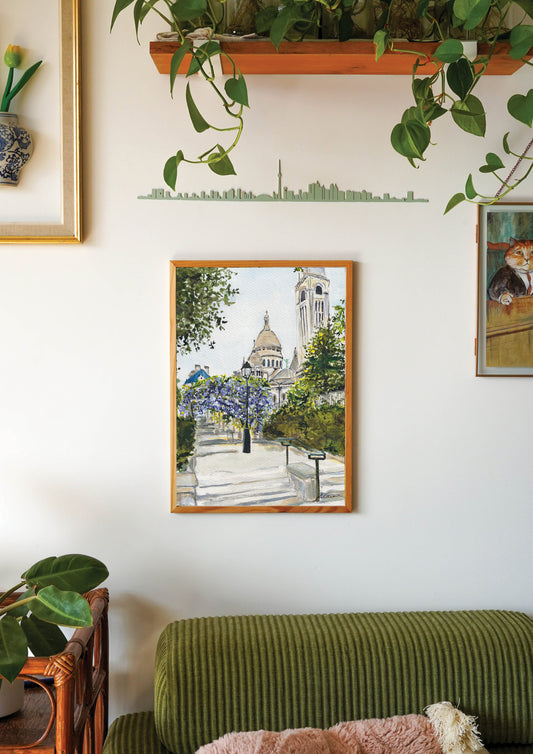 MARCH - Arielle in Paris poster (Basilique du Sacré-Cœur)